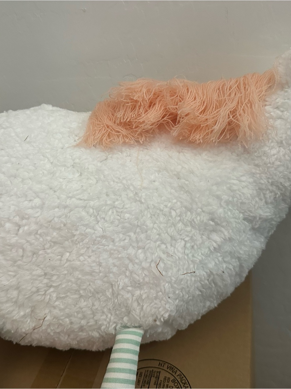 Pillowfort White unicorn Pillow